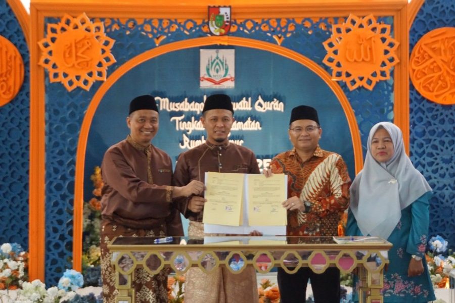 Kerja Nyata Majukan Pendidikan, Rektor Unilak Prof Junaidi Puji Walikota Pekanbaru Agung Nugroho