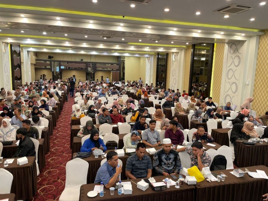 Petugas KPPS Lapas Pekanbaru Ikuti Bimtek di Hotel